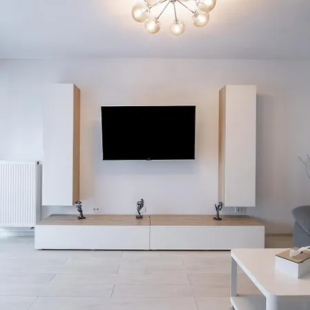 Apartmán Modern 1Br Apt Coresi Free Parking *