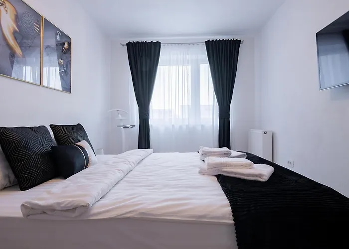 Modern 1br Coresi-free Private Parking By Mm Host Lejlighed Braşov