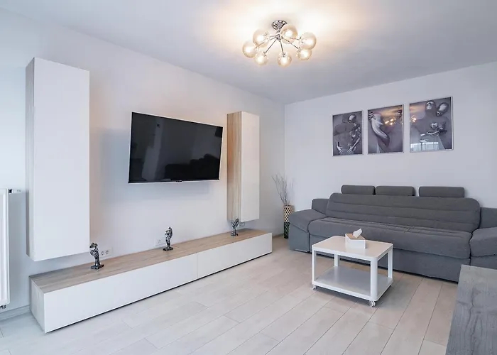 Modern 1br Coresi-free Private Parking By Mm Host Lejlighed